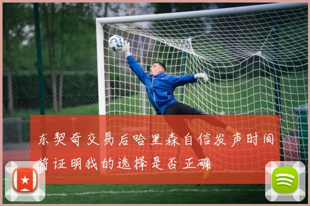 东契奇交易后哈里森自信发声时间将证明我的选择是否正确